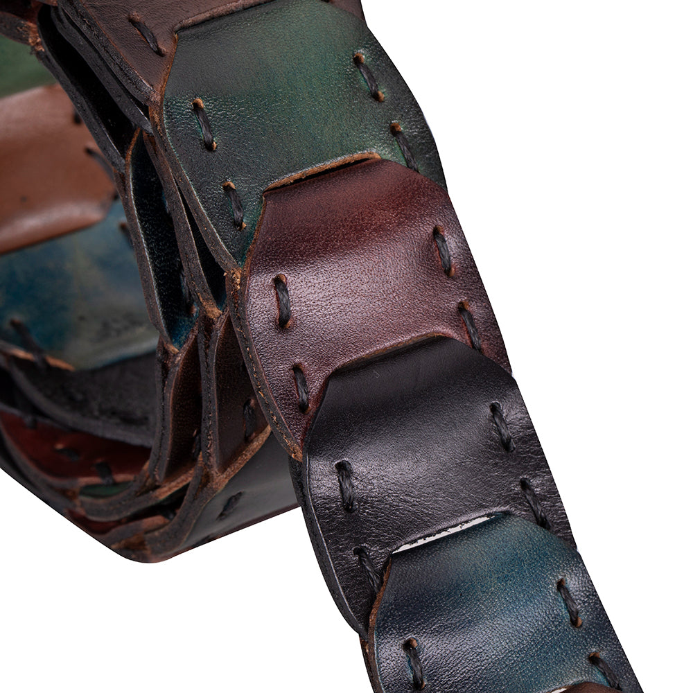 Vista Braided Leather Men's Belt