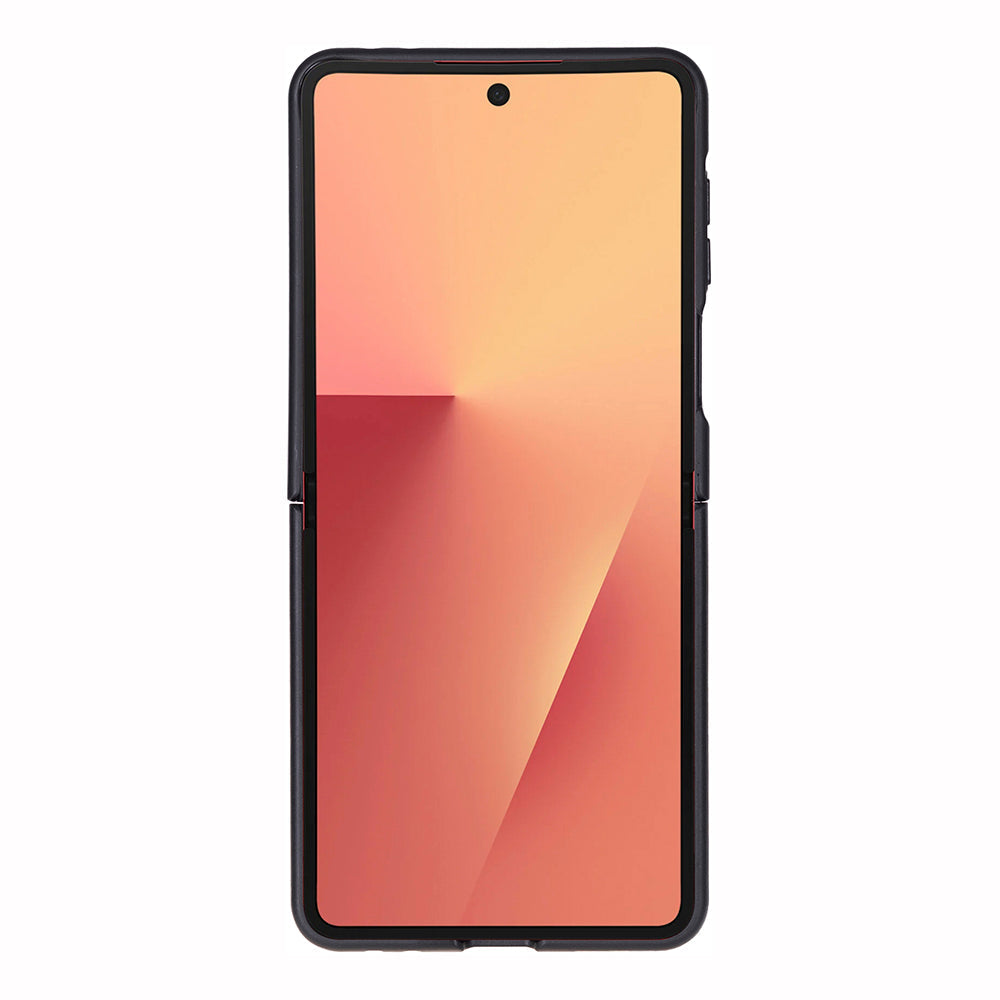 Samsung Z Flip 7 Hakiki Deri Kılıf - Flex