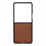 Samsung Z Flip 7 Hakiki Deri Kılıf - Flex