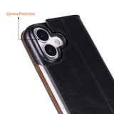 iPhone 17 Hakiki Deri Kartlıklı Telefon Kılıfı - Sonat