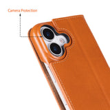 iPhone 17 Hakiki Deri Kartlıklı Telefon Kılıfı - Sonat