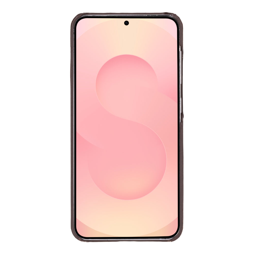 Samsung S25 ile Uyumlu Hakiki Deri Kılıf - UJ