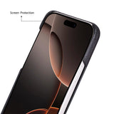 iPhone 17 Pro Max Hakiki Deri Magsafe Uyumlu Kılıf - UJ