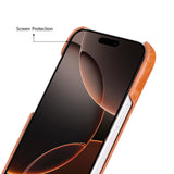 iPhone 17 Hakiki Deri Magsafe Uyumlu Kılıf - UJ