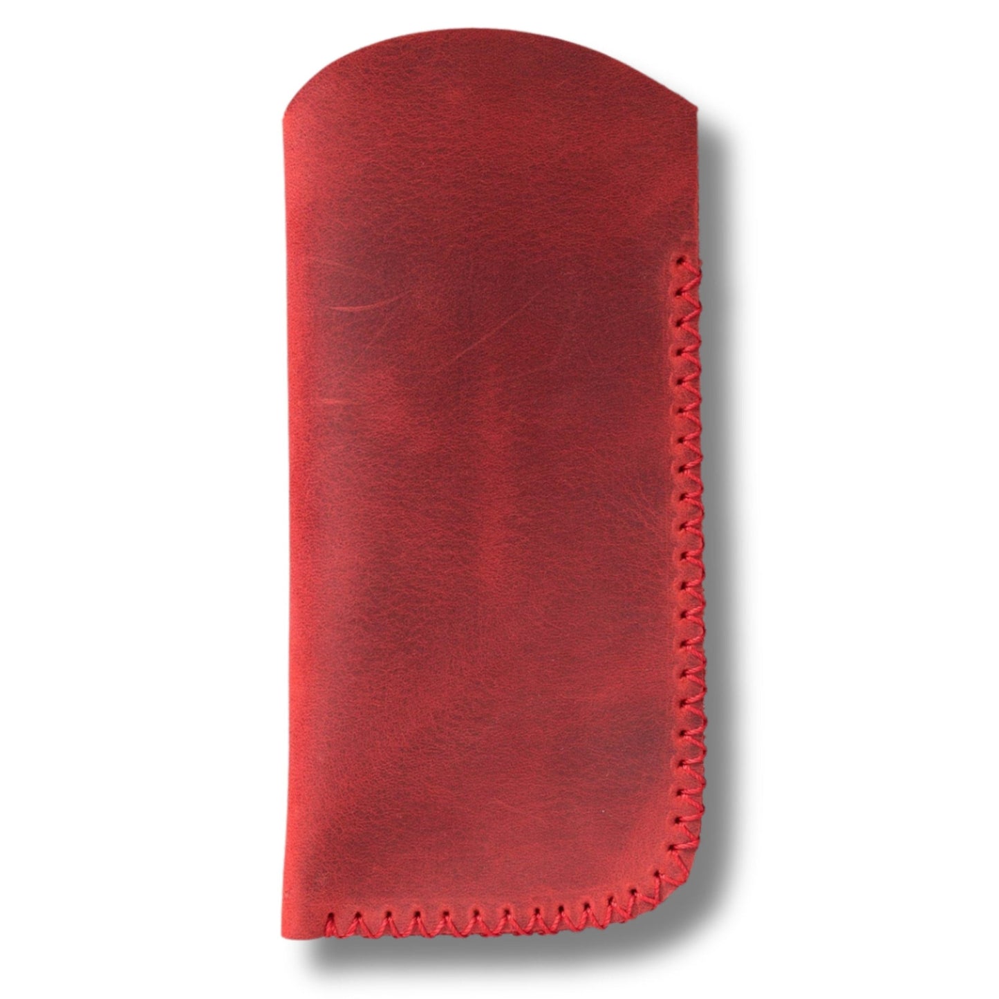 Leather Glasses Case G4 Red