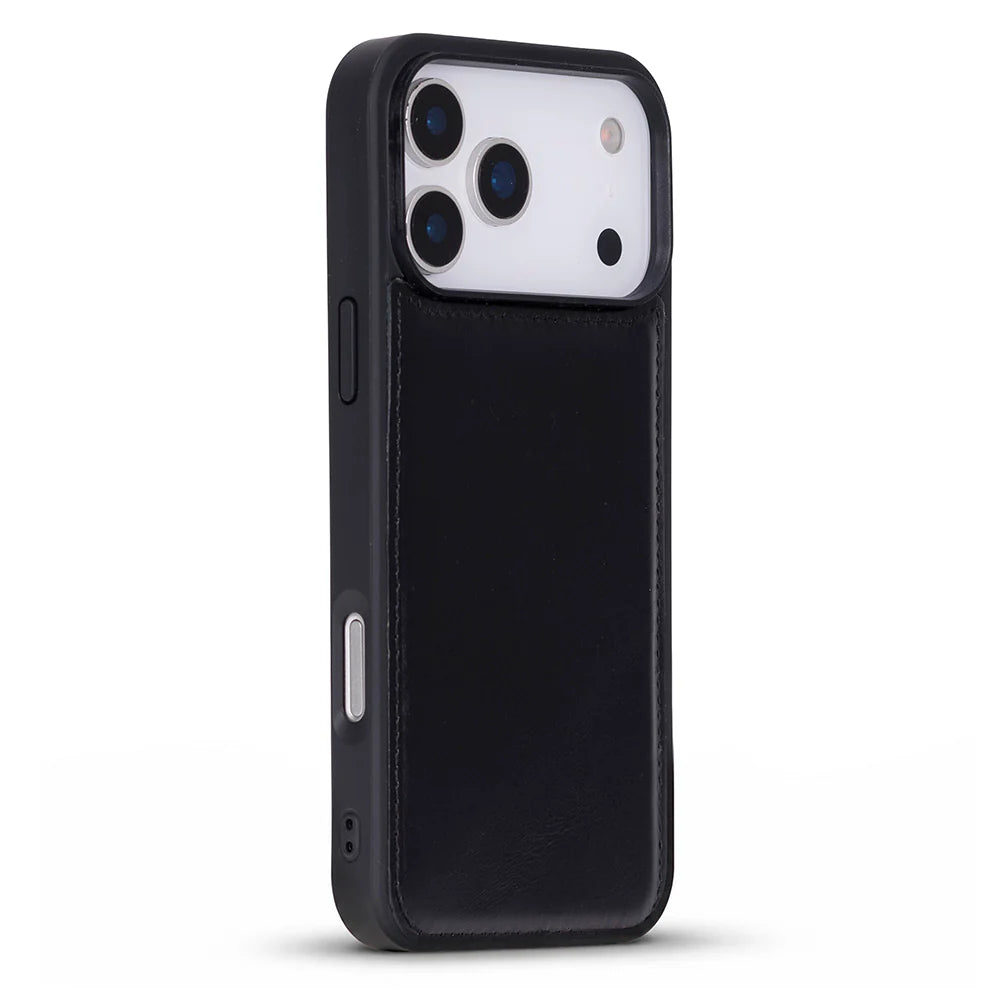 iPhone 17 Pro Max Hakiki Deri Kılıf - Flex