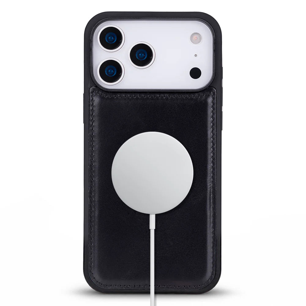 iPhone 17 Pro Hakiki Deri Kılıf - Flex
