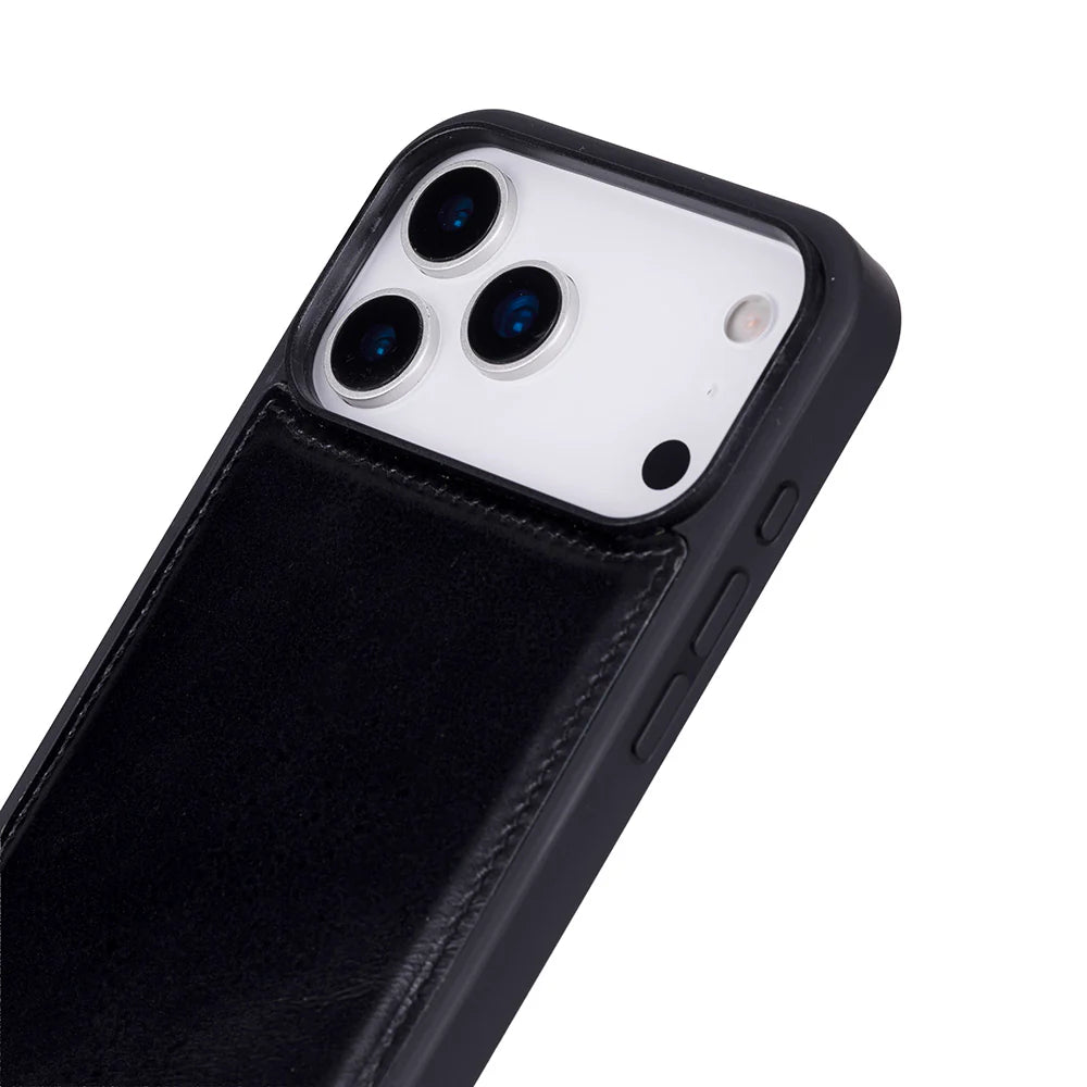 iPhone 17 Pro Hakiki Deri Kılıf - Flex