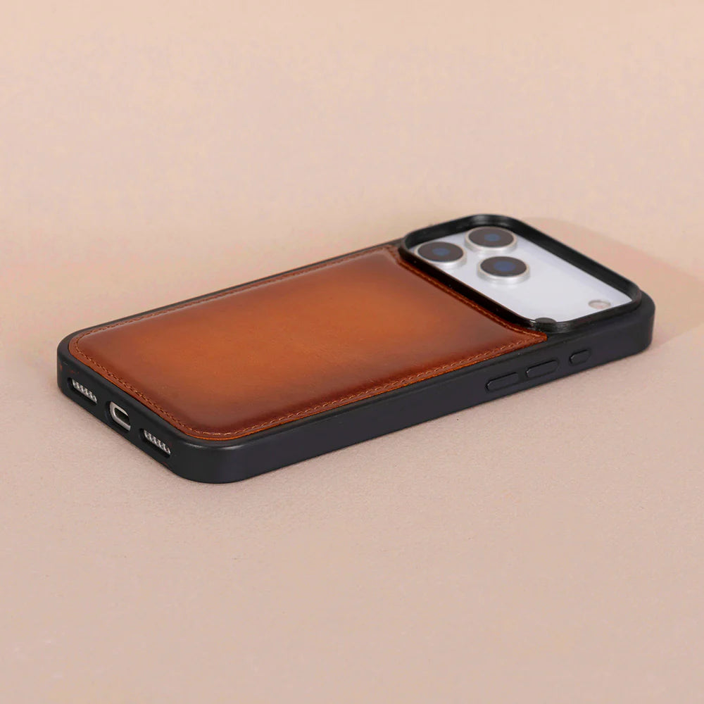 iPhone 17 Pro Max Hakiki Deri Kılıf - Flex