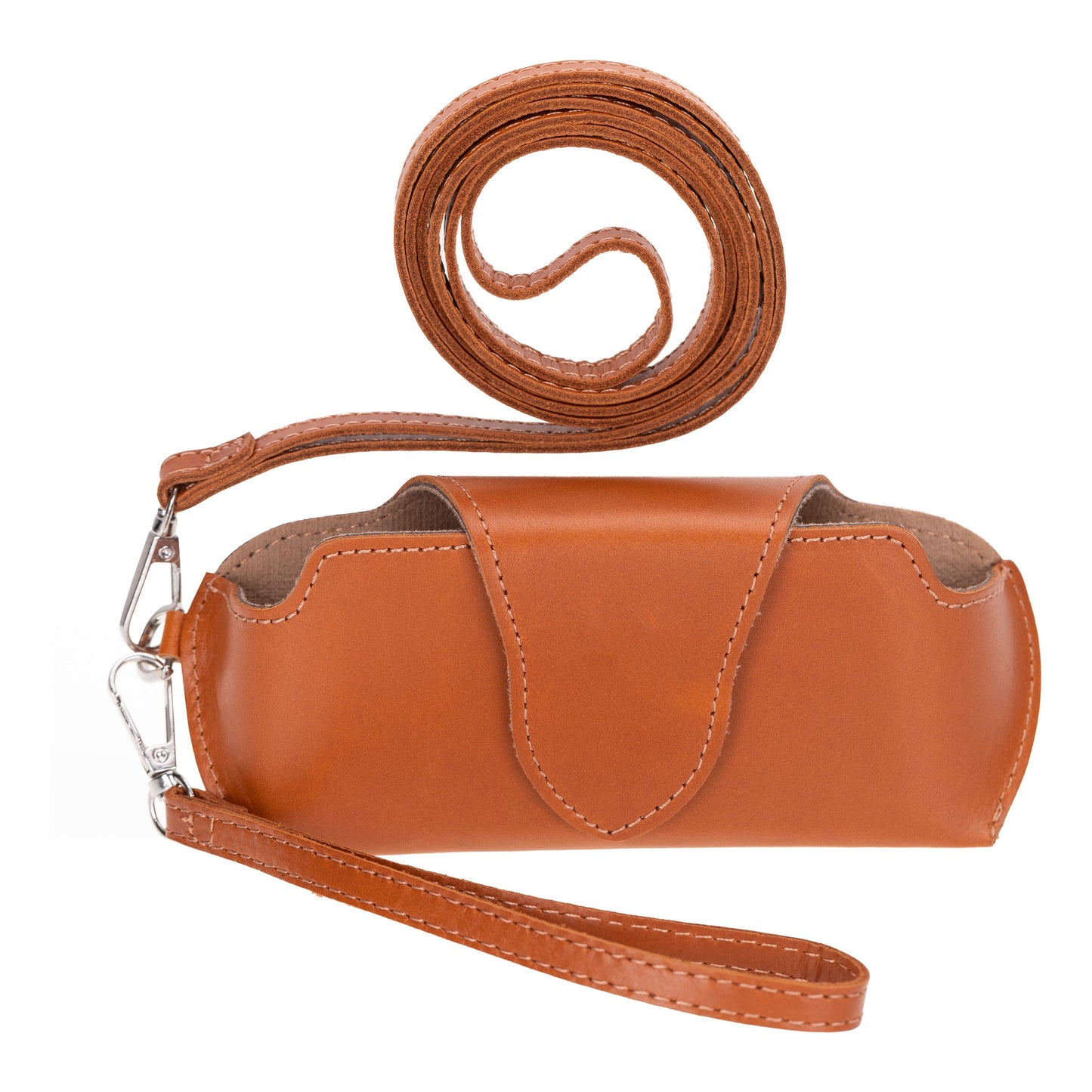 Hakiki Deri Askılı Gözlük Kılıfı - Rivlera