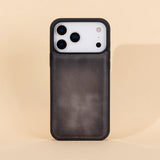 iPhone 17 Pro Max Hakiki Deri Kılıf - Flex