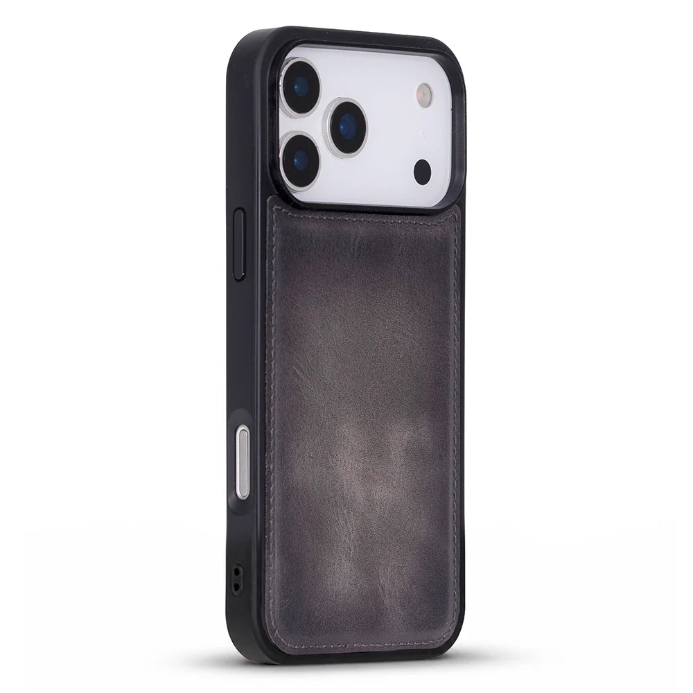 iPhone 17 Pro Max Hakiki Deri Kılıf - Flex