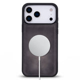 iPhone 17 Pro Hakiki Deri Kılıf - Flex