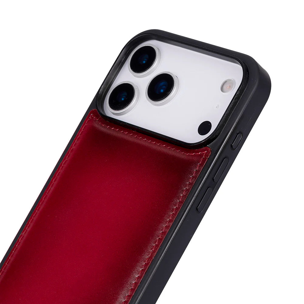 iPhone 17 Pro Max Hakiki Deri Kılıf - Flex