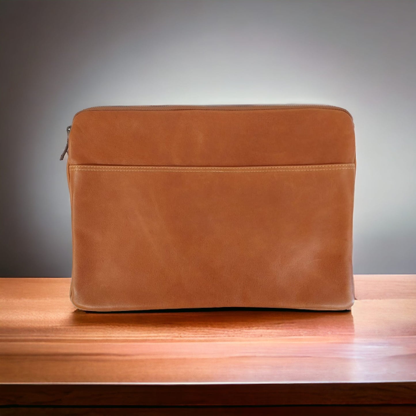 Awe 15 inç MacBook ve PC Uyumlu Deri Kılıf Efektli Taba