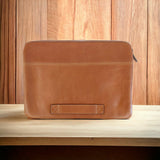 Awe 15 inç MacBook ve PC Uyumlu Deri Kılıf Efektli Taba