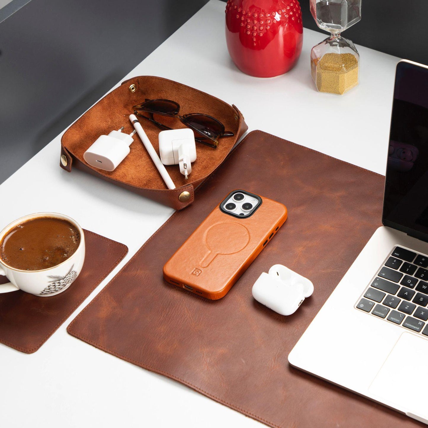 Bern Desk Mat/Organizer/Cup Coaster Set