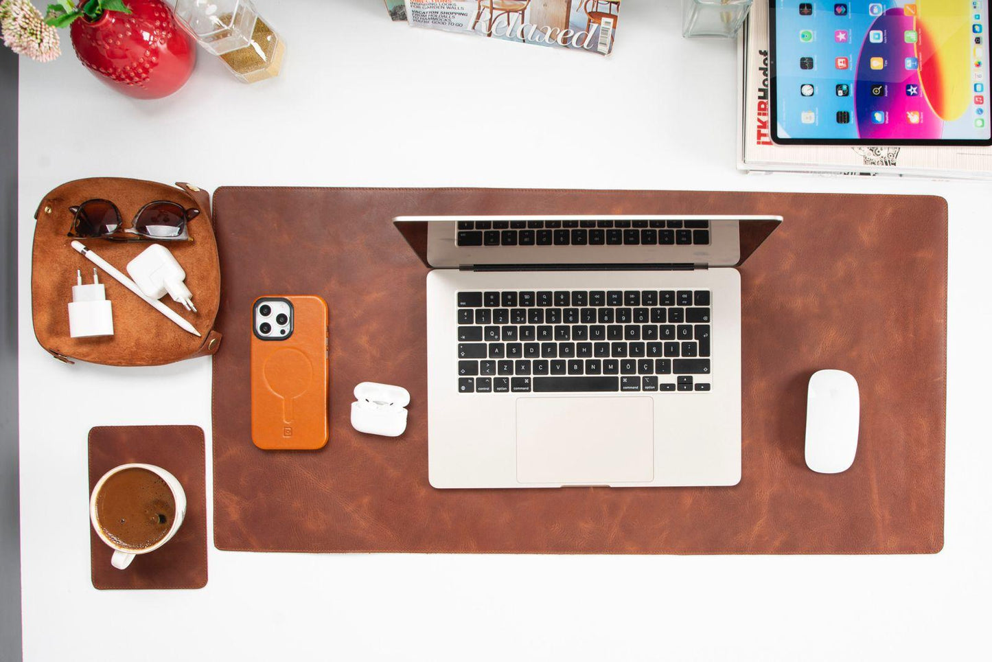 Bern Desk Mat/Organizer/Cup Coaster Set