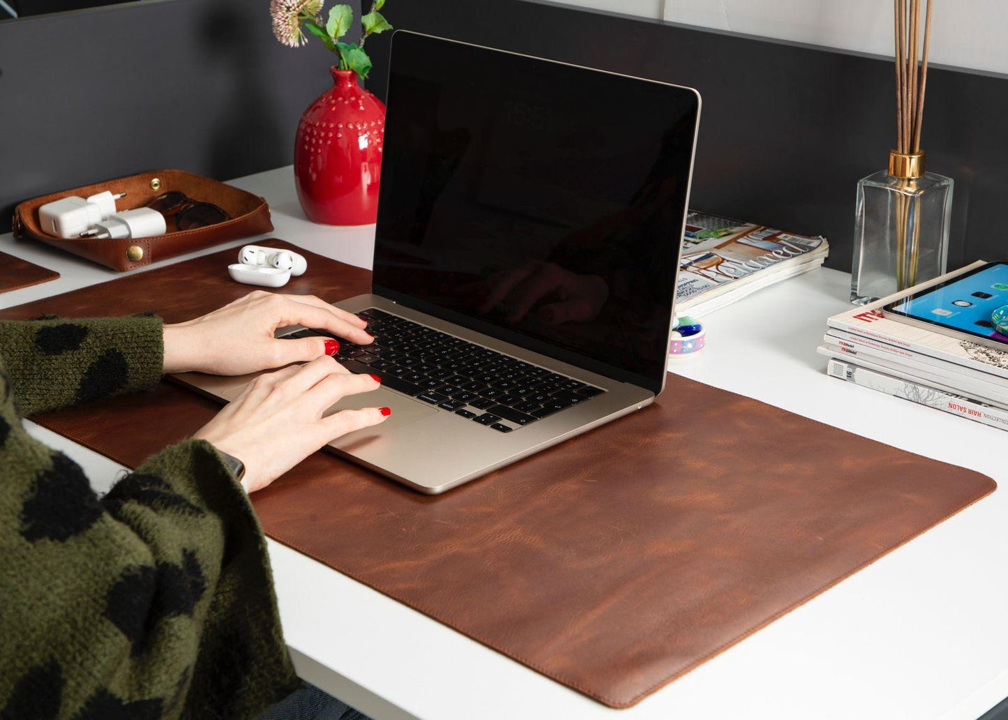 Bern Desk Mat/Organizer/Cup Coaster Set