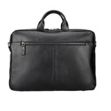 Apollo 15-16 inç MacBook ve PC Uyumlu Deri Çanta Parlak Siyah