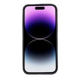 Apple iPhone 14 Pro Max Uyumlu Deri Arka Kapak ROCK RST1