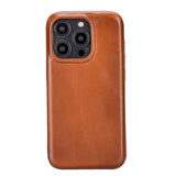 iPhone 15 Pro Uyumlu Deri Arka Kapak - RockCover