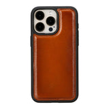 Apple iPhone 15 Pro Max Uyumlu Deri Arka Kapak RST2EF