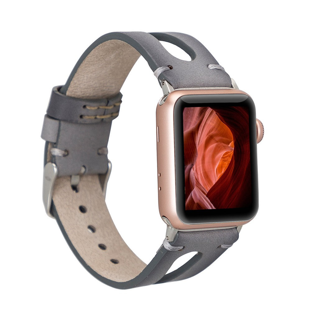 Apple Watch Uyumlu Deri Kordon BA2 RST9EF