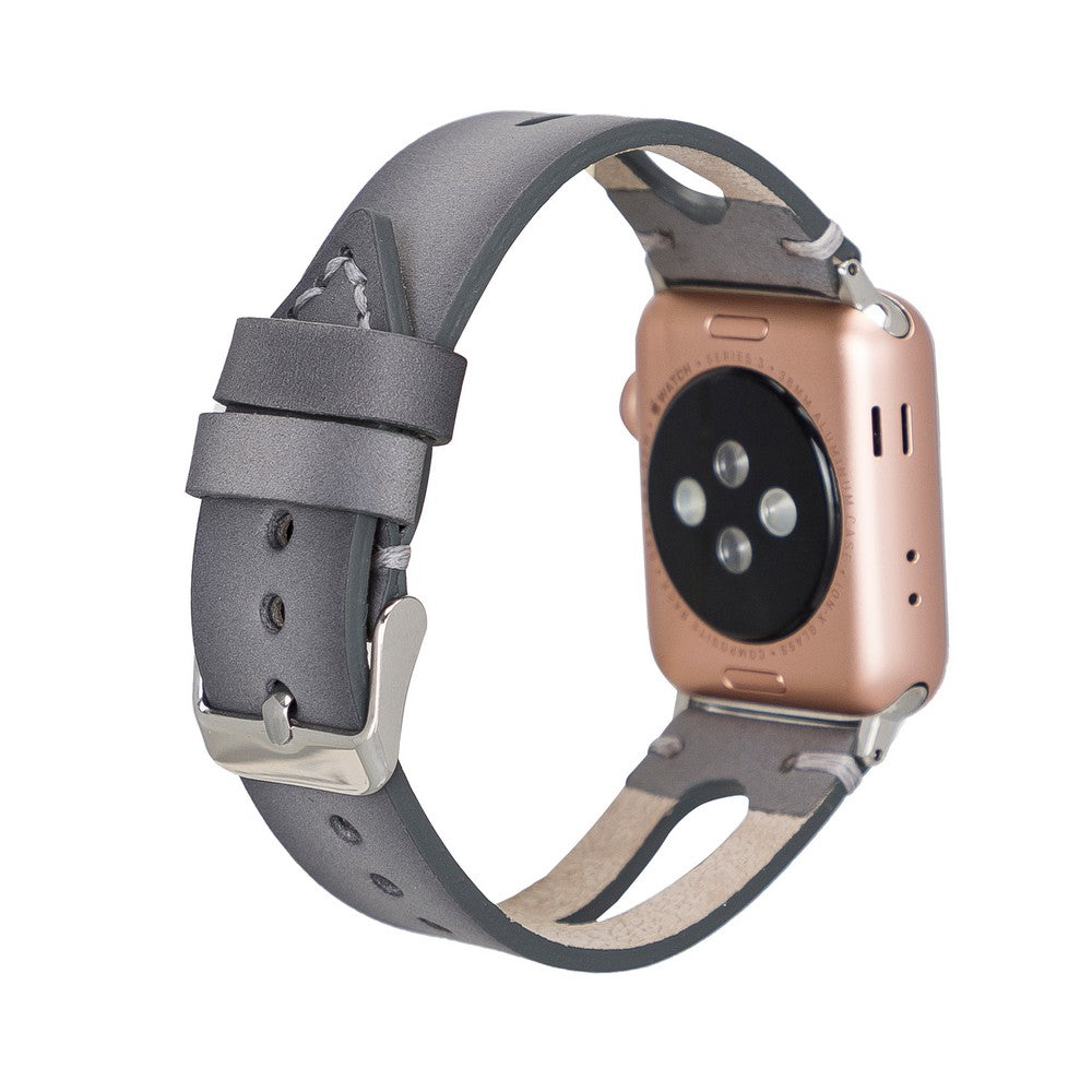 Apple Watch Uyumlu Deri Kordon BA2 RST9EF