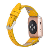Apple Watch Uyumlu Deri Kordon Clover TR FL12