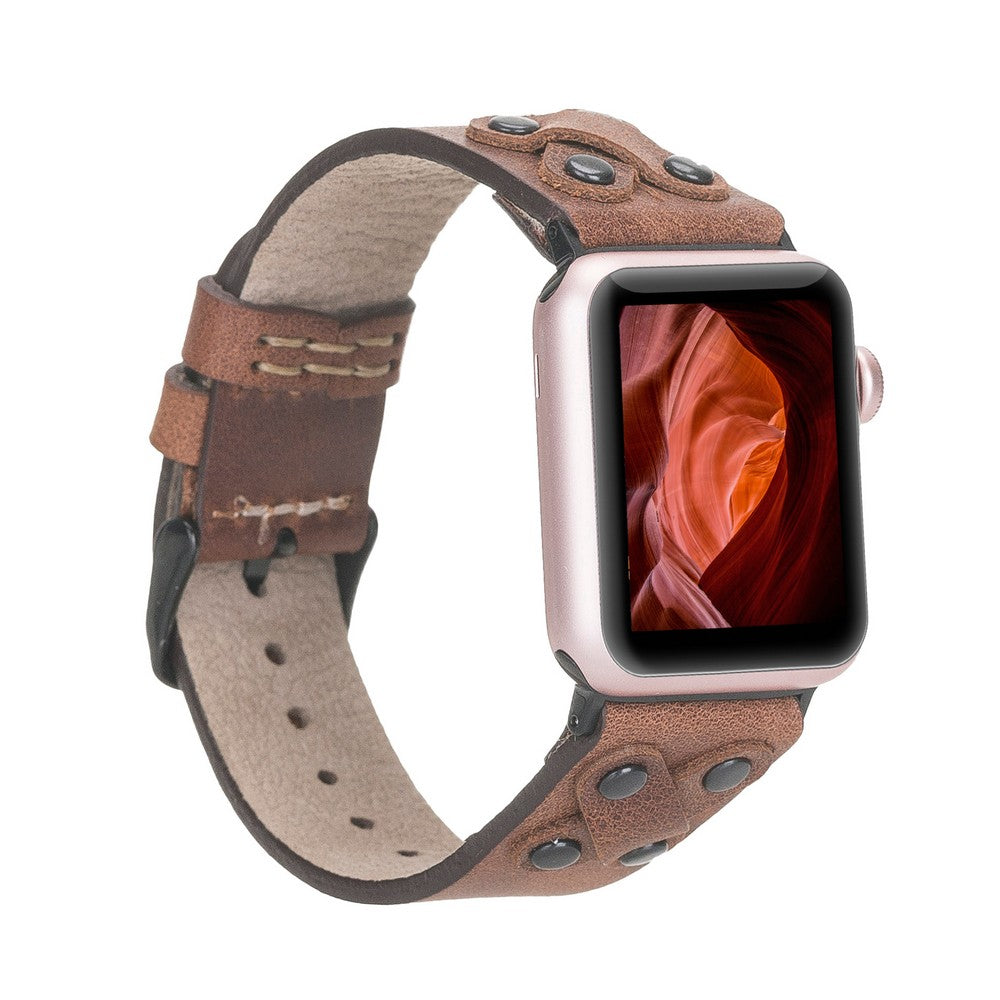 Apple Watch Uyumlu Deri Kordon Cross BT TN02