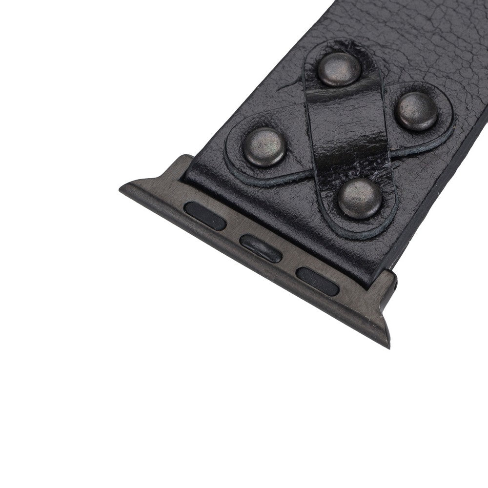 Apple Watch Uyumlu Deri Kordon Cross BT RST1