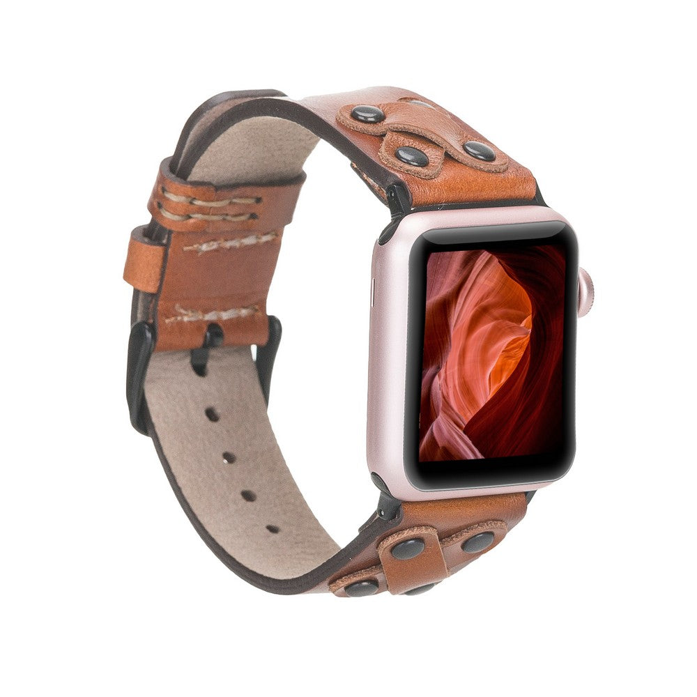Apple Watch Uyumlu Deri Kordon Cross BT RST2E
