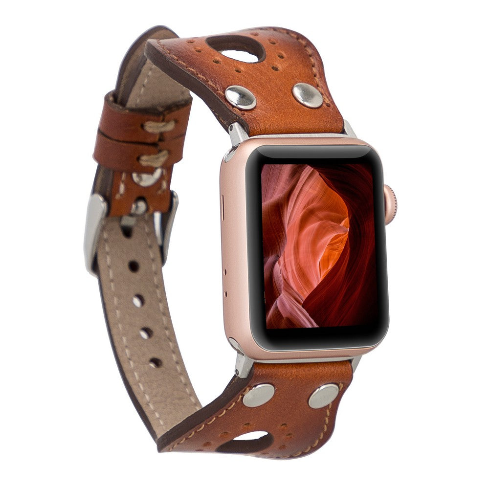 Apple Watch Uyumlu Deri Kordon Ronda ST RST2E