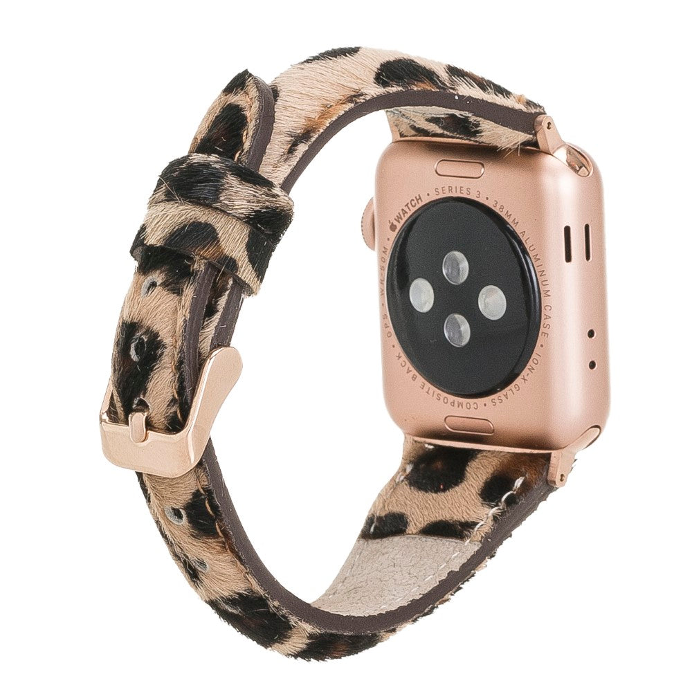 Apple Watch Uyumlu Deri Kordon Slim LE01N