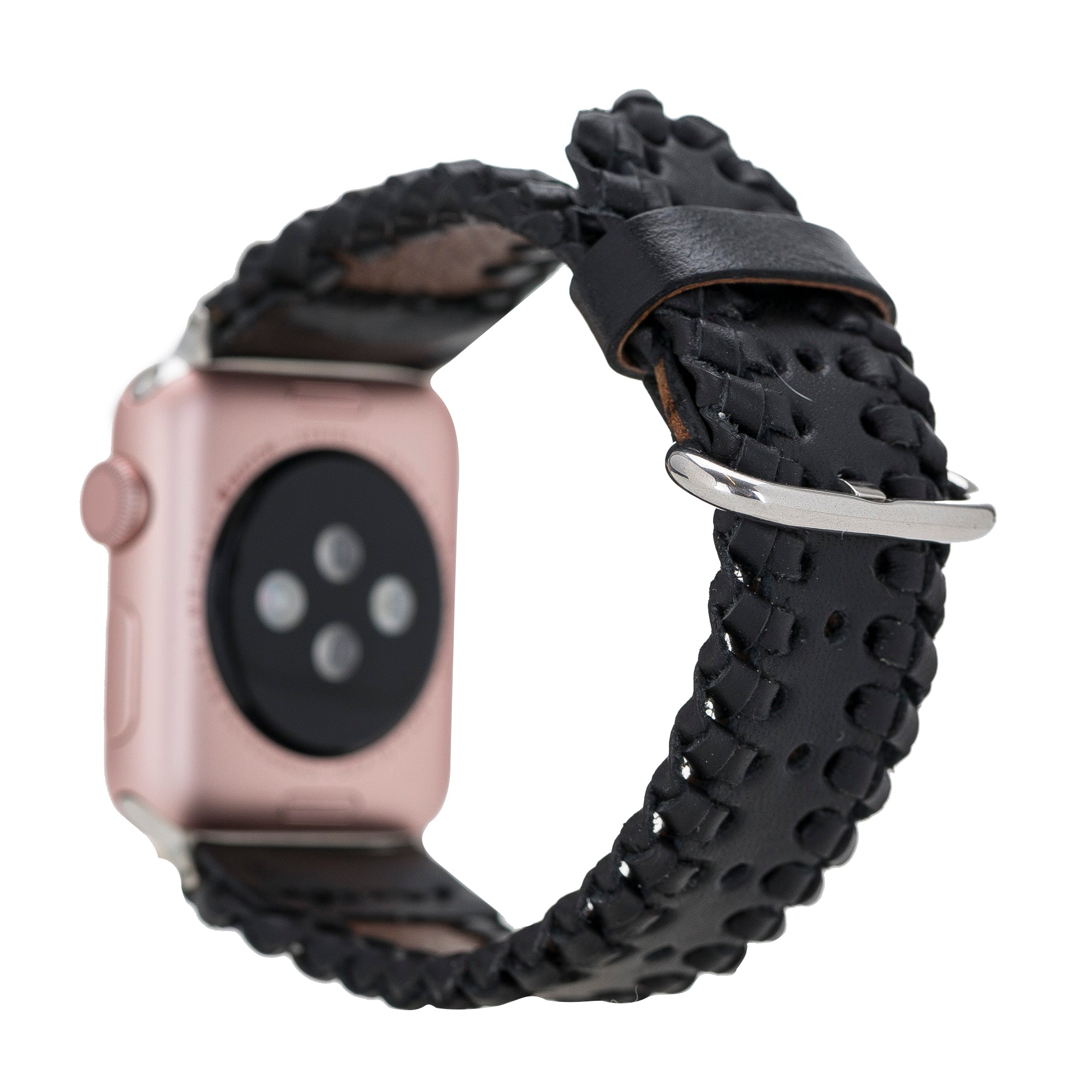 Apple Watch Uyumlu Deri Kordon SM43 RST1