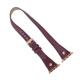 Apple Watch Uyumlu Deri Kordon DT Slim CZ7