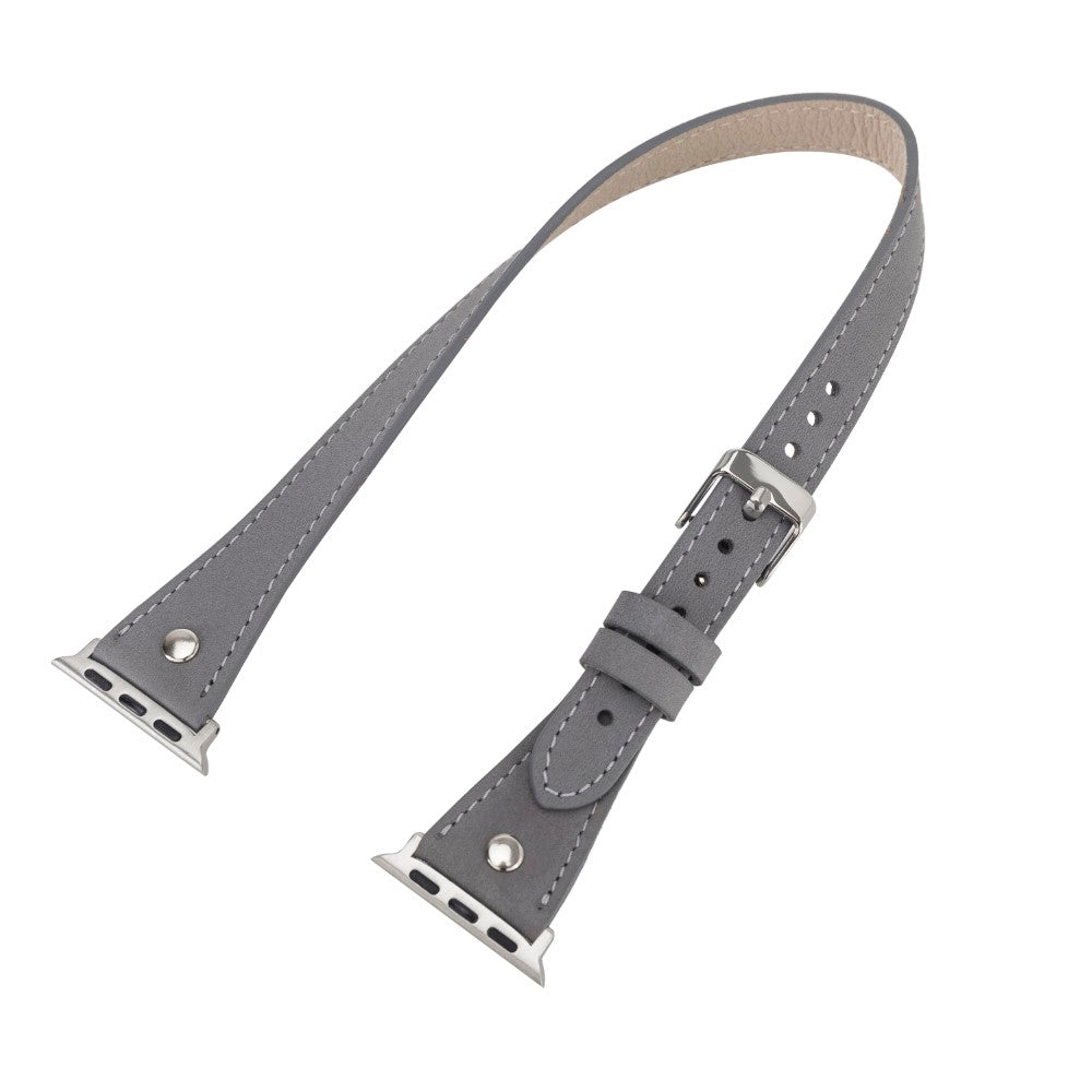 Apple Watch Uyumlu Deri Kordon Slim DT STRST9