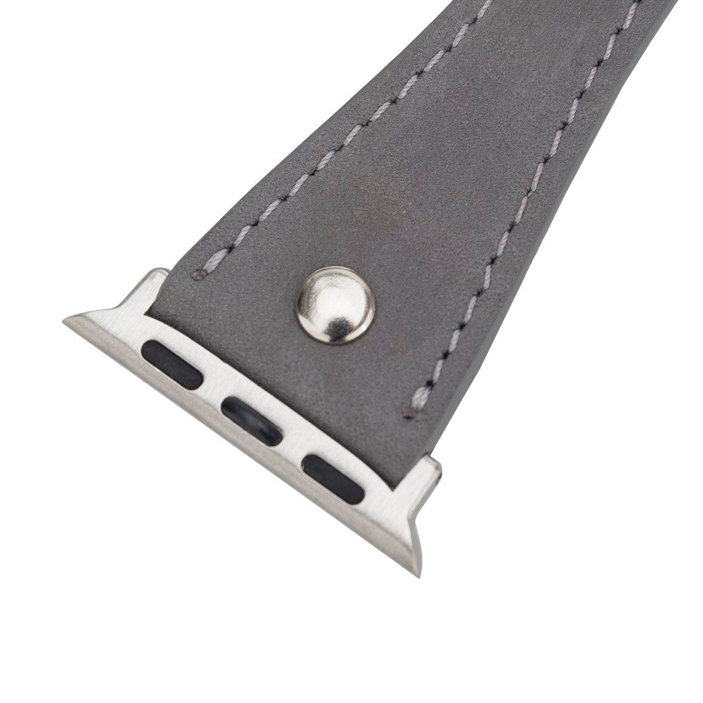 Apple Watch Uyumlu Deri Kordon Slim DT STRST9