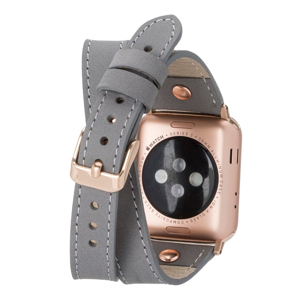 Apple Watch Uyumlu Deri Kordon Slim DT RGRST9