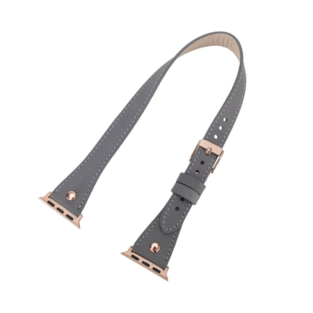 Apple Watch Uyumlu Deri Kordon Slim DT RGRST9