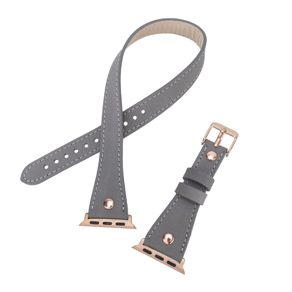 Apple Watch Uyumlu Deri Kordon Slim DT RGRST9