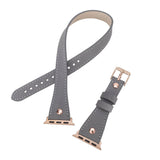 Apple Watch Uyumlu Deri Kordon Slim DT RGRST9