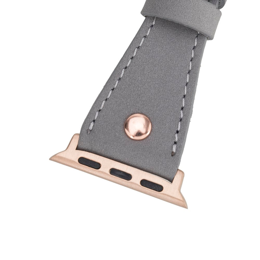 Apple Watch Uyumlu Deri Kordon Slim DT RGRST9