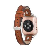 Apple Watch Uyumlu Deri Kordon Visby RST2EF