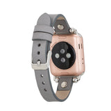 Apple Watch Uyumlu Deri Kordon Visby RST9