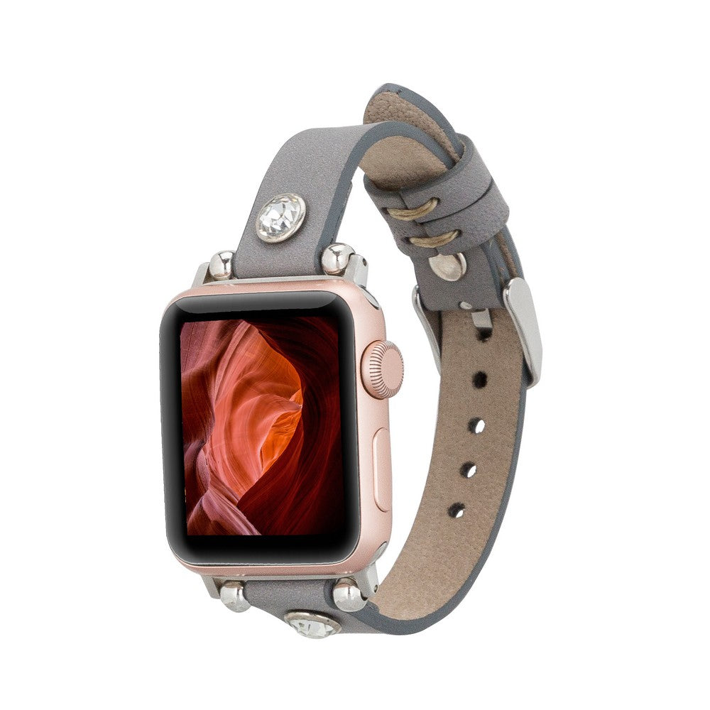 Apple Watch Uyumlu Deri Kordon Visby RST9