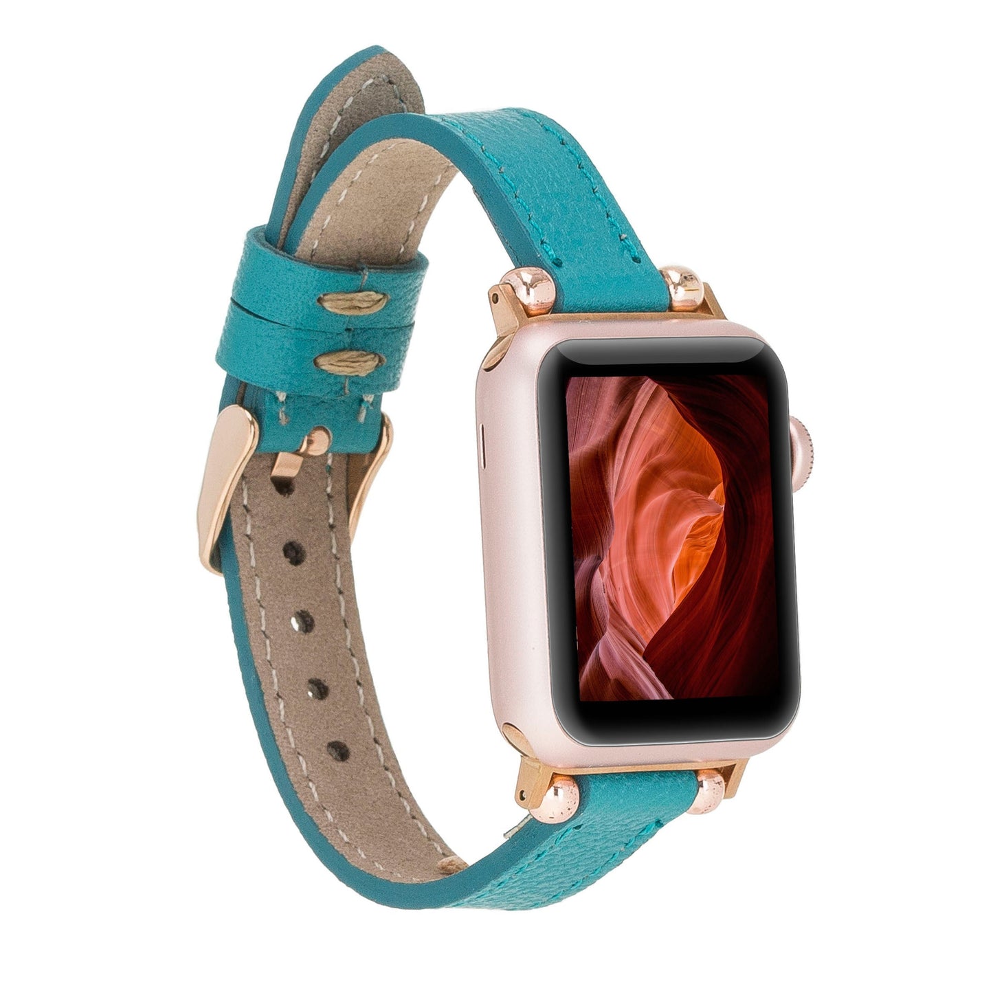 Apple Watch Uyumlu Deri Kordon Ferro CP05