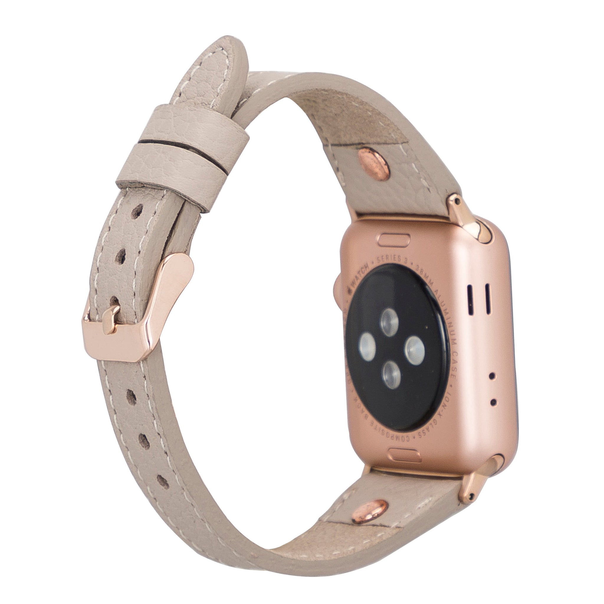 Apple Watch Uyumlu Deri Kordon Slim RGTR ERC3
