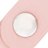 Apple AirTag Uyumlu Deri Anahtarlık Arta NU2 Pembe